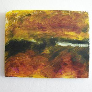 Acrylic painted by beginning artist (#EV953)